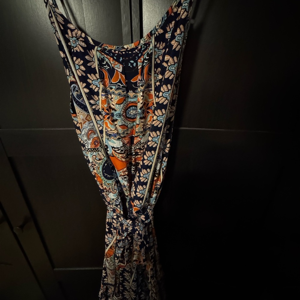 Fashion Brand multi color bohemian Spaghetti Strap Sundress - Picture 2 of 3